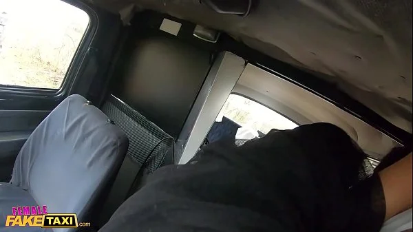 Female Fake Taxi Alexis Crystal and Lexi Dona Steal the Taxi