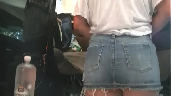 Upskirt Wife 27 - Heather Silk flashing her shaved pussy to voyeurs in public park!